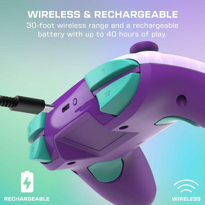 Produktbild Turtle Beach Rematch Wireless Controller - invincible Mario (Switch OLED, Switch Lite, Switch)