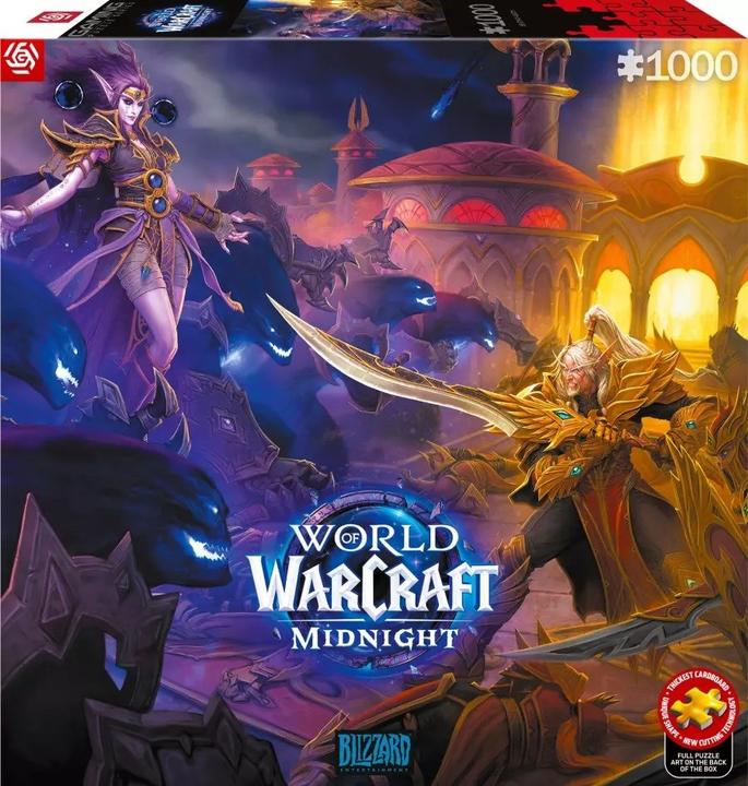 Produktbild Cenega Good Loot Gaming Puzzle: World of Warcraft Midnight Against the Void 1000 elementów (1000 Teile)