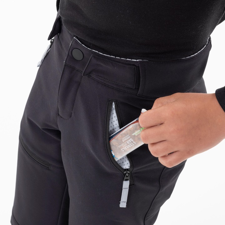 Immagine prodotto Quechua Pantaloni invernali softshell per bambini taglia 122-170 caldi per l'escursionismo - SH500 Mountain (122, 128, 134, 140, 146, 152, 158, 164, 170, 125 B, 130 B)