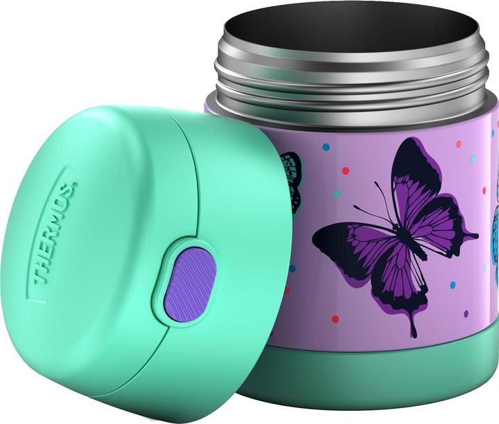 Produktbild Thermos Isolier-Speisegefäss FUNTAINER Food Jar Schmetterlinge, Fassungsvermögen: 0,3 L, doppelwandiger