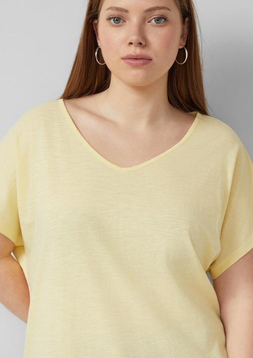 Produktbild s.Oliver Baumwollshirt mit Spitzeneinsatz (44)