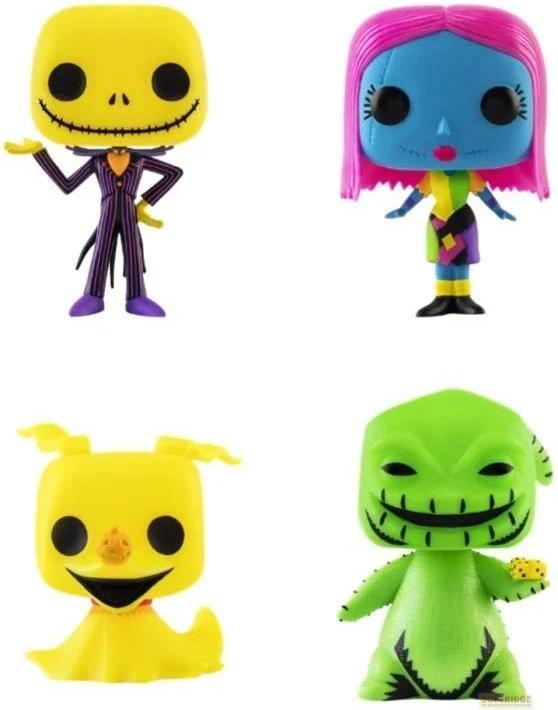 Actual product image Funko Disney POP! Movies Vinyl Figuren 4er-Pack Nightmare before Christmas (EMEA) 9 cm