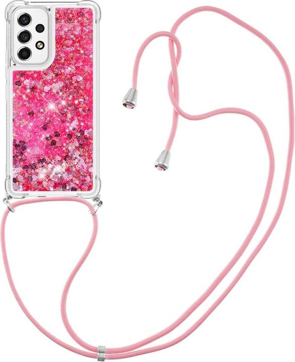 Immagine prodotto Cover-Discount Galaxy A53 5G - Custodia con cordino rosa