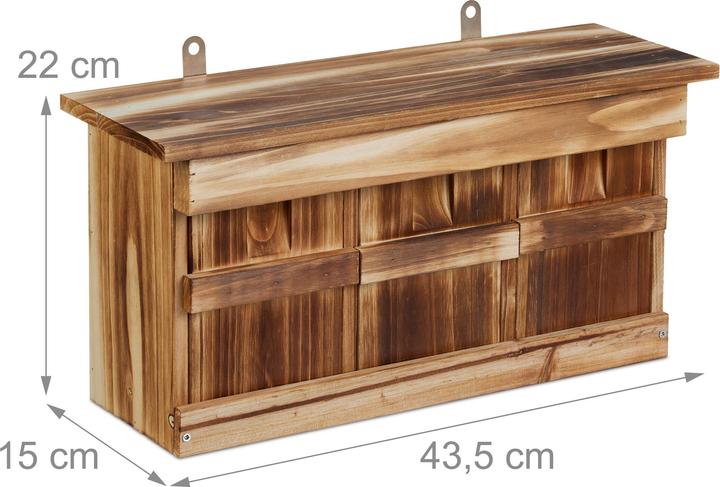 Immagine prodotto Relaxdays Cassetta per uccelli