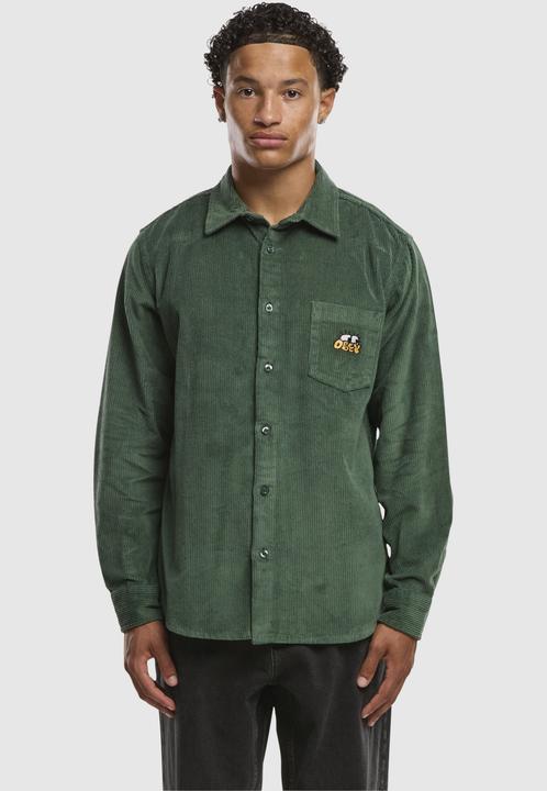 Immagine prodotto Obey Camicia Peter Woven a maniche lunghe (M)