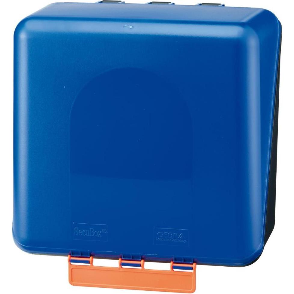 Gebra, Aufbewahrungsbox, SecuBox midi blau leer neutral 23,6x22,5x12,5cm (B/H/T)