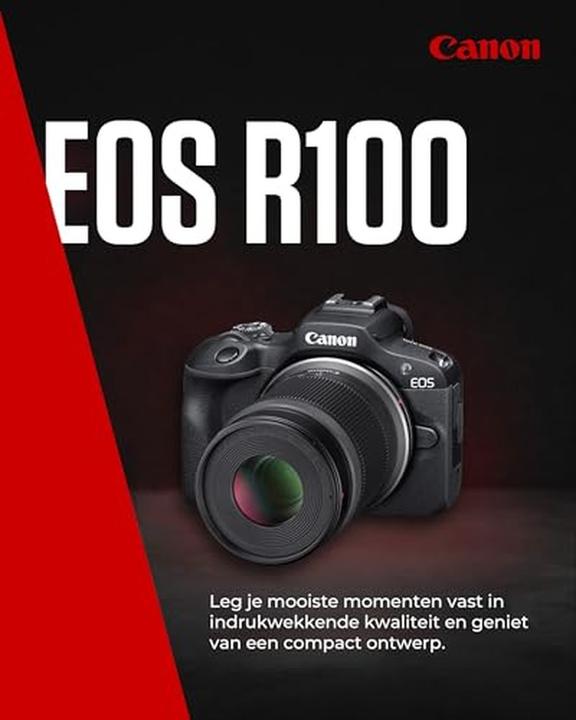 Produktbild Canon EOS R100 Kit (18 - 45 mm, 24.10 Mpx, APS-C / DX)