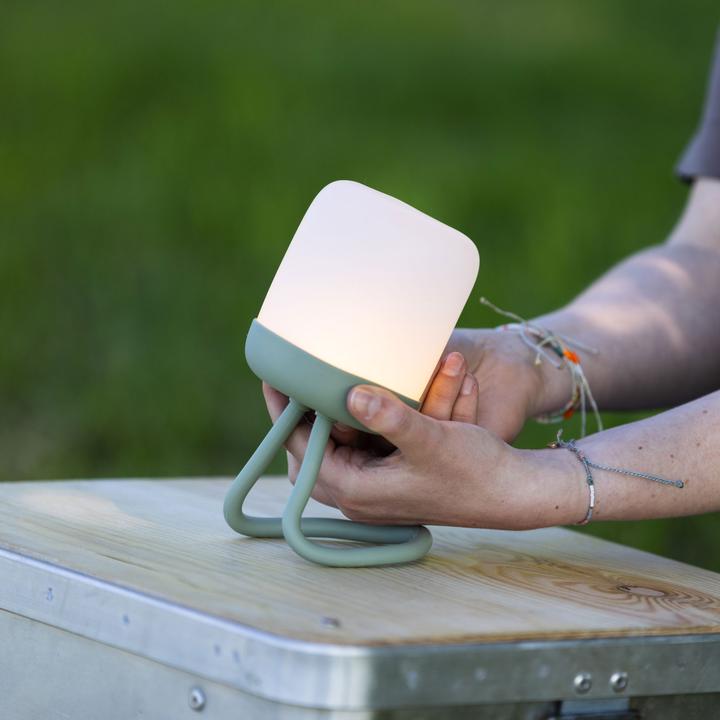 Produktbild The Sunnyside Floppy Silikon Laterne moosgrün