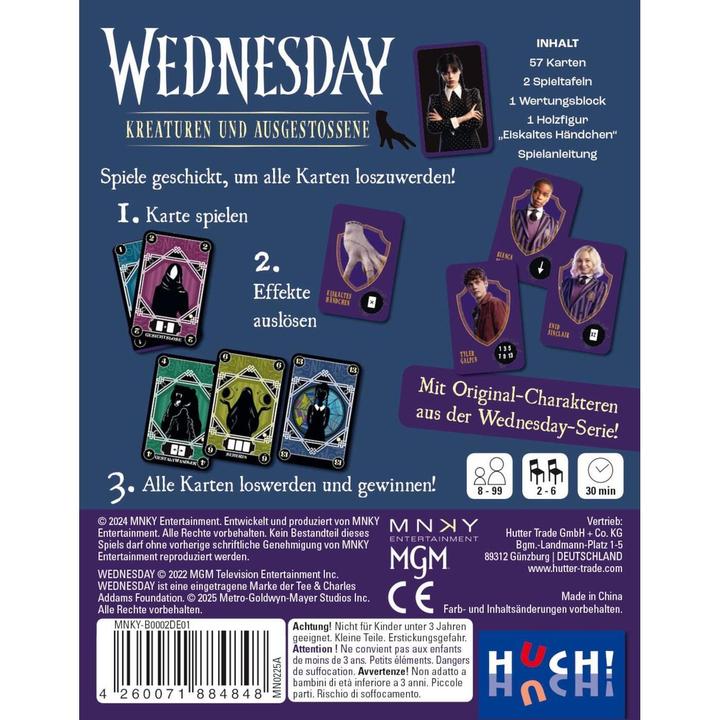 Produktbild Wednesday (d) (Deutsch, 2 - 6 Spieler)