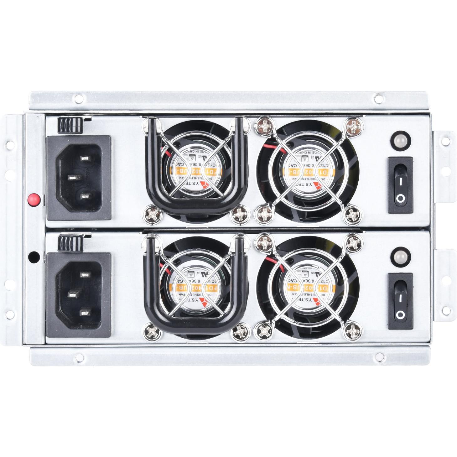 Thumbnail - Silverstone SST-GM600S - Redundantes Mini-Netzteil Cybenetics Silver, 600W (600 W), PC Netzteil, Silber