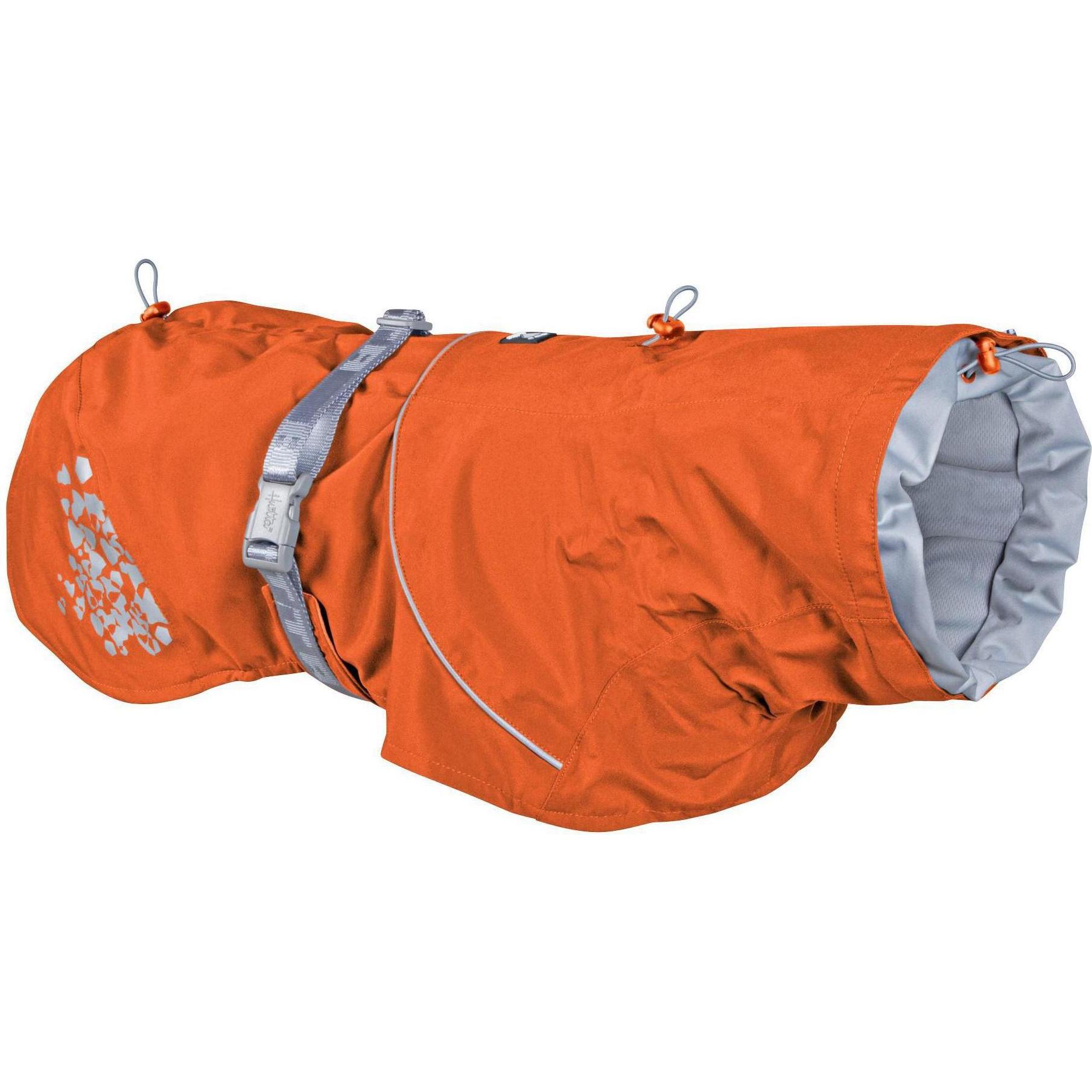 Hurtta Monsoon Regenmantel orange, Hundehütte