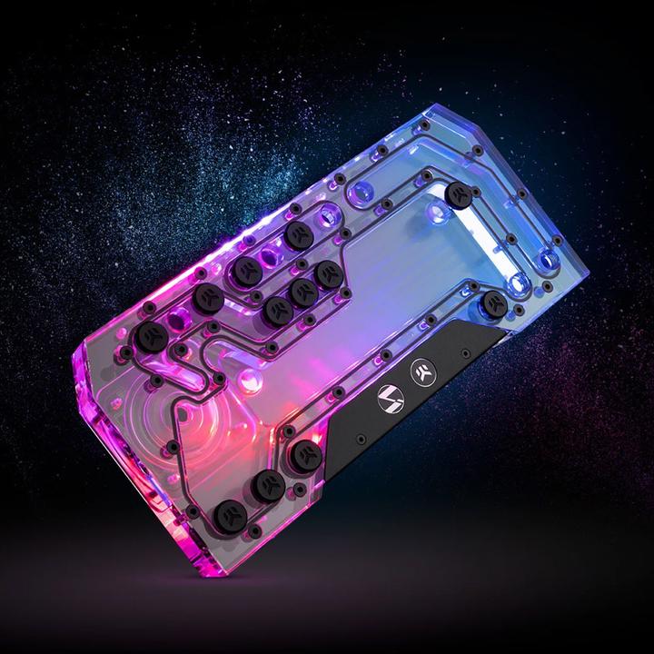 Produktbild EKWB EK-Mana G2 PC-O11D EVO DDC D-RGB Distro Plate - acryl