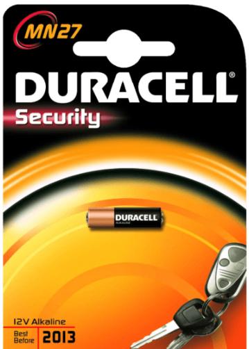 Produktbild Duracell Electronics (1 Stk., A27, 18 mAh)