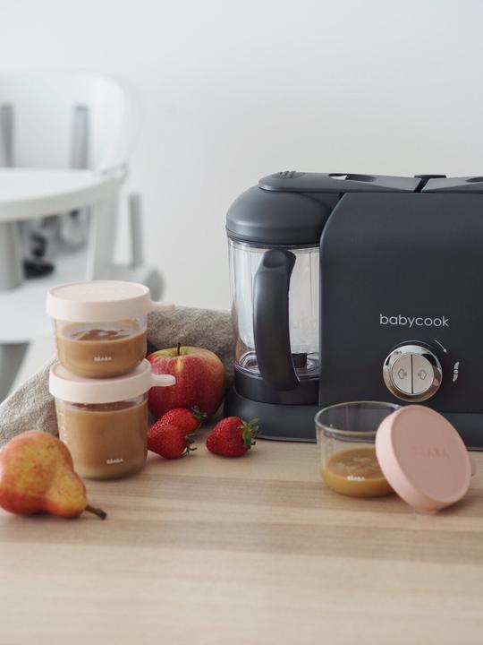 Actual product image Beaba Babycook Plus Grinder-Steamer 4in1, Dark Grey