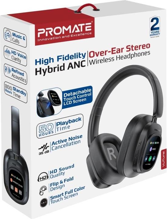 Produktbild ProMate VuTune (ANC, 50 h, Kabellos, Kabelgebunden)