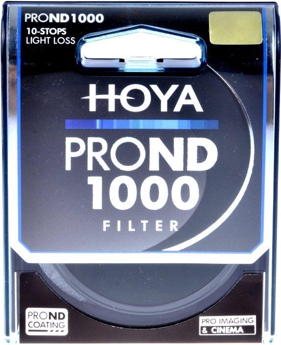 Actual product image Hoya Pro ND1000 Filter (62 mm, Neutral density filter)