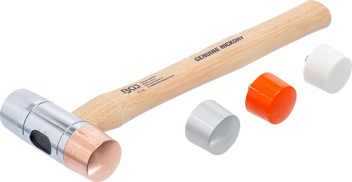 Immagine prodotto BGS Martello a testa intercambiabile Manico in Hickory Ø 35 mm (1310 g)