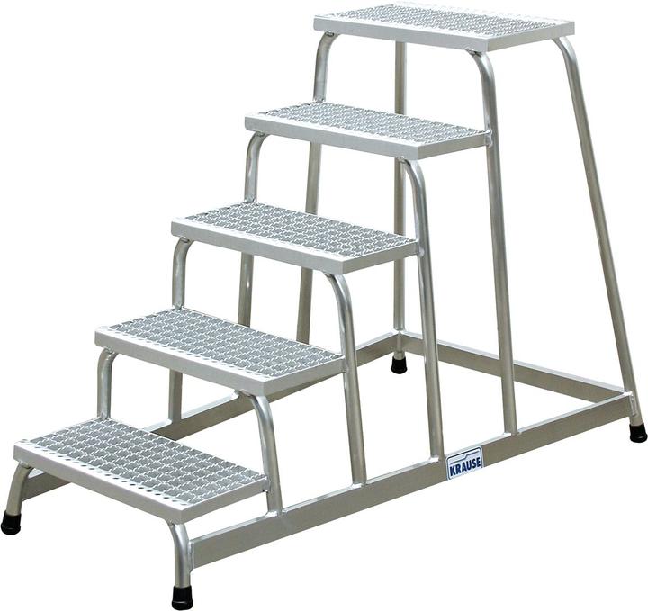 Actual product image Krause Assembly steps, with aluminium grating steps (Stile, 30.50 cm)