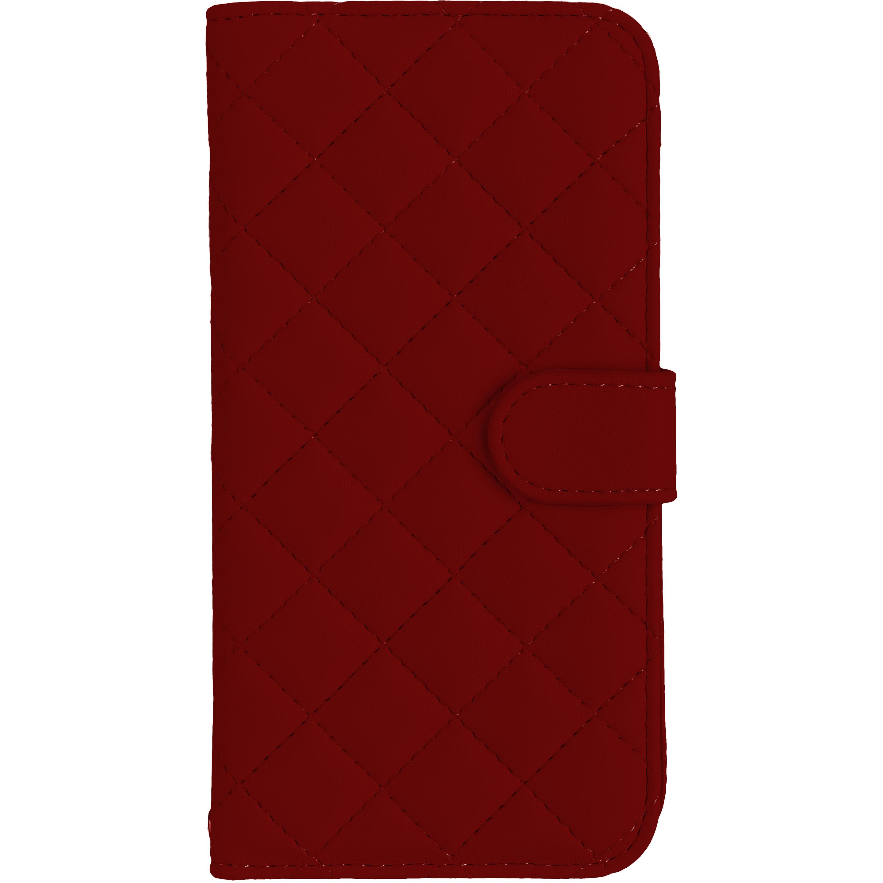 Peter Jäckel Ohlala Book Case FASHION für Apple iPhone 14 Plus (Apple iPhone 14 Pro Max), Smartphone Hülle, Rot