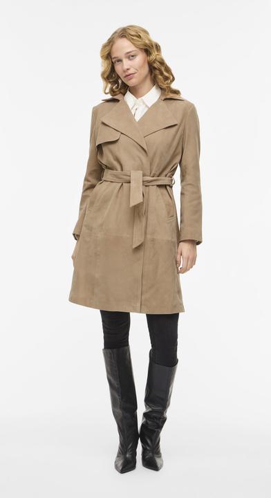 Immagine prodotto Vila VIMALLA Wildleder Trenchcoat