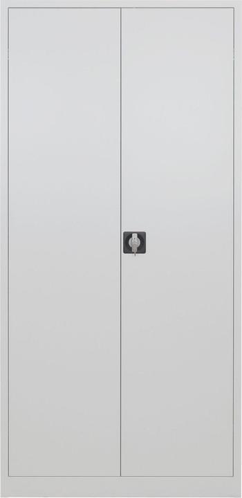 Produktbild ADB Stahlschrank 40750 lichtgrau 92,0 x 50,0 x 195,0 cm, aufgebaut (92 x 50 x 195 cm)