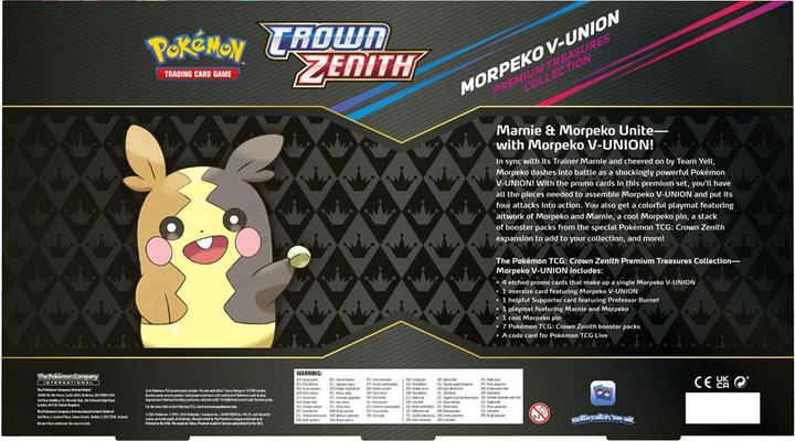 Image du produit Asmodée Jeu de cartes à collectionner Pokémon Crown Zenith Morpeko V-Union Premium Collection