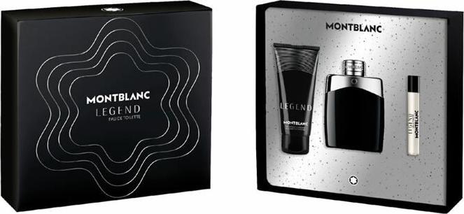 Produktbild Montblanc Legend Homme Box Legend Eau de Toilette Spray100ml Travel Spray 7.5 ml Shower Gel 100ml