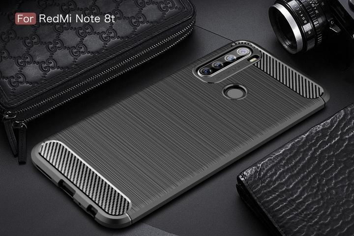 Image du produit Screenguard Xiaomi Redmi Note 8T Housse Carbon Brushed Soft TPU (Xiaomi Redmi Note 8T)