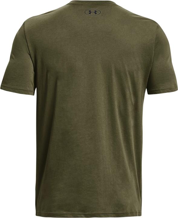 Actual product image Under Armour Mens Sportstyle Left Chest SS T-Shirt Khaki 1326799 390 (M) (M)