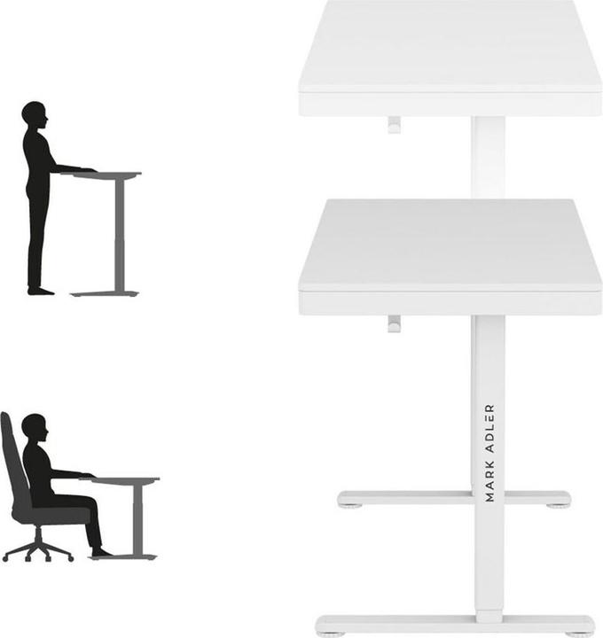 Produktbild Mark Adler Biurko elektryczne MA-Leader 8.2 White