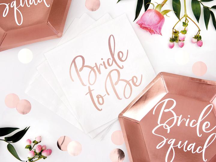 Actual product image Amscan Bride (20 pcs., 33 x 33 cm)