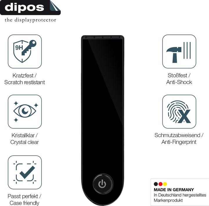 Actual product image Dipos Anti-Shock Screen Protector Clear