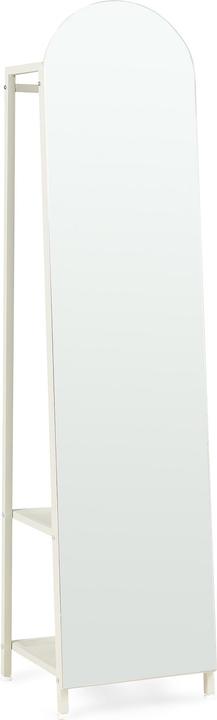 En.Casa Garderobenspiegel 2-in-1 Frenraby 165x40x35 cm Sandfarben (40 x 165 cm)