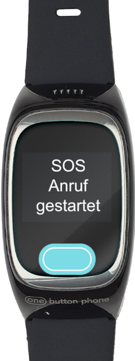 Produktbild One Button Phone Notrufuhr/Notrufarmband (31 mm, 2G)