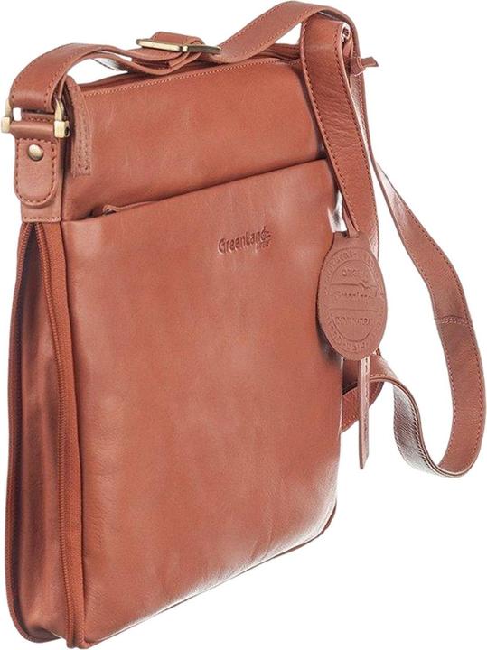 Immagine prodotto Greenland Nature Borsa a tracolla Nature in pelle 28 cm