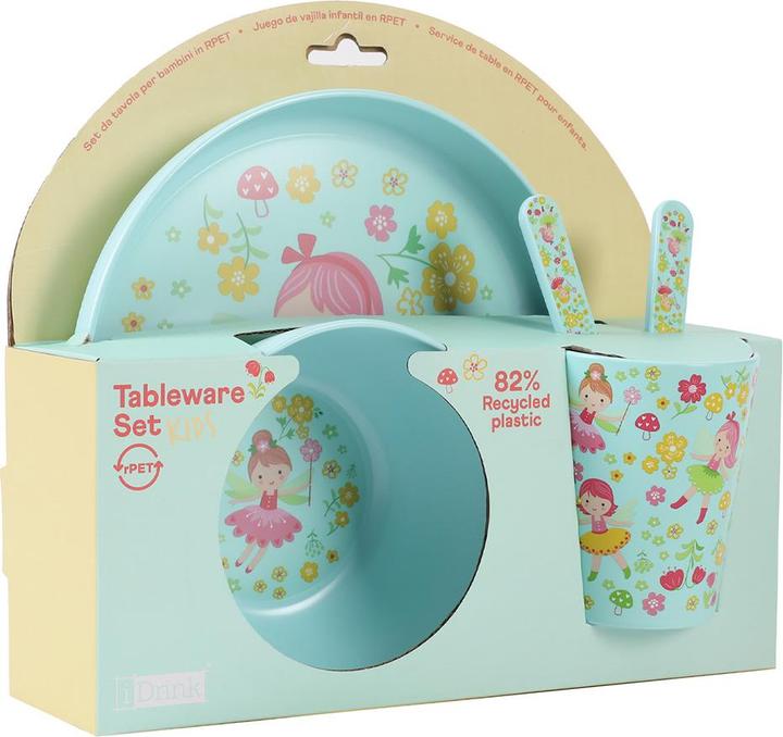 Actual product image iDrink Fairy crockery set