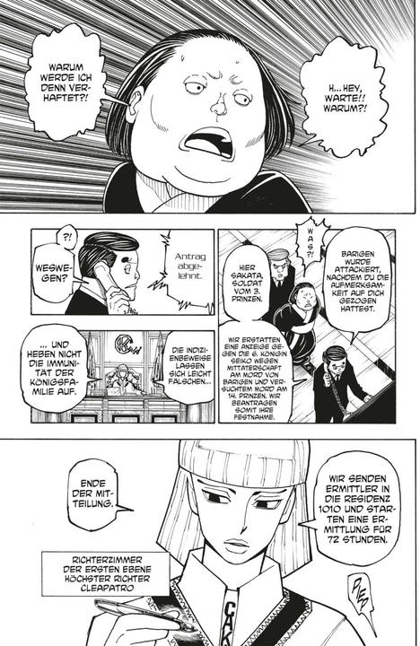 Actual product image Hunter X Hunter 36 (German, Yoshihiro Togashi, 2019)