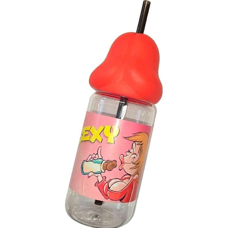 Diablo Picante - Penisfã-Rmige 360 ml Babyflasche Rot (D-242381)