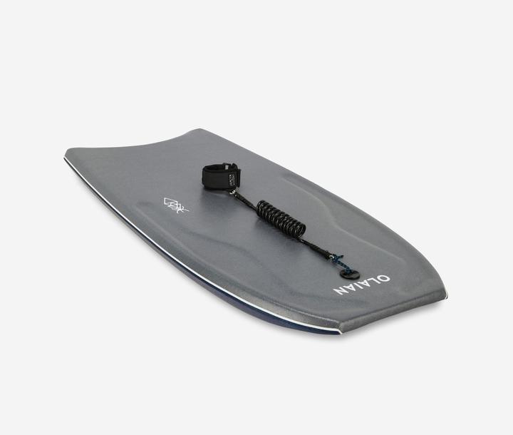 Produktbild Olaian Bodyboard Fortgeschrittene Double Stringer BB500 grau/gelb