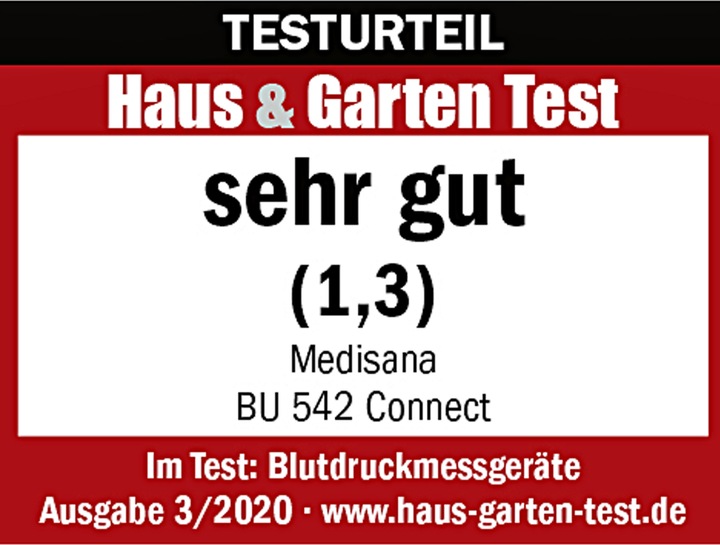 Produktbild Medisana BU 542 Connect (Blutdruckmessgerät Oberarm)