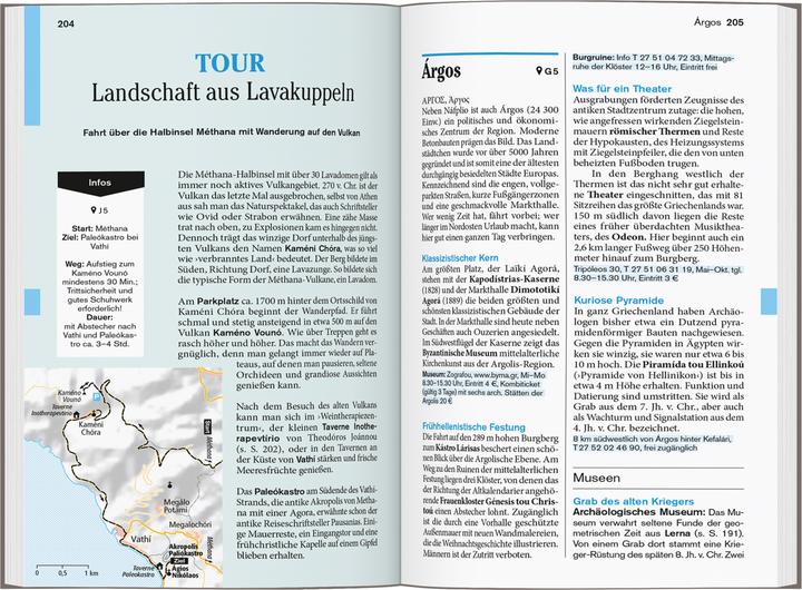 Produktbild Reise-Taschenbuch Reiseführer Peloponnes (Deutsch, Elisabeth Heinze, 2024)