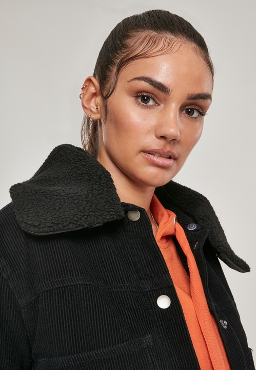 Image du produit Urban Classics Ladies Oversized Corduroy Sherpa Jacket (XXL)