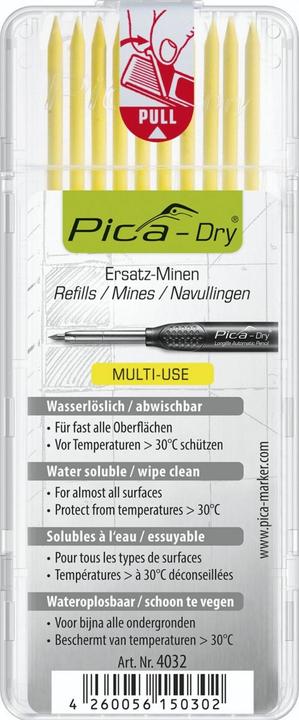 Pica Dry (Refill, Yellow, 2.80 mm)