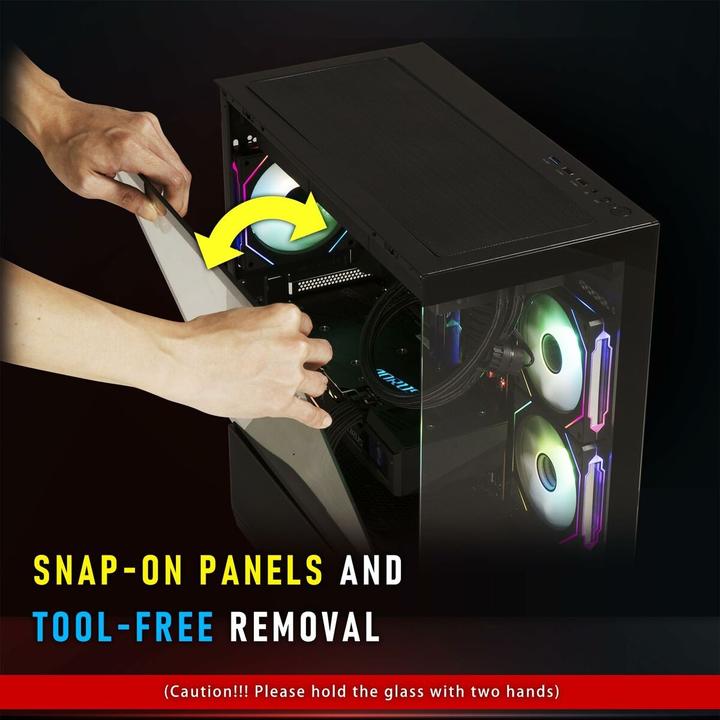 Image du produit BitFenix ATX Semi-Tower Gehäuse CETO Basic Weiss (ATX)