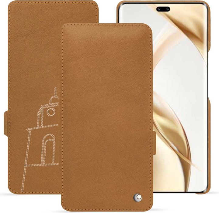 Actual product image Noreve Horizontal leather flap shell (Landvo XM200 Pro)