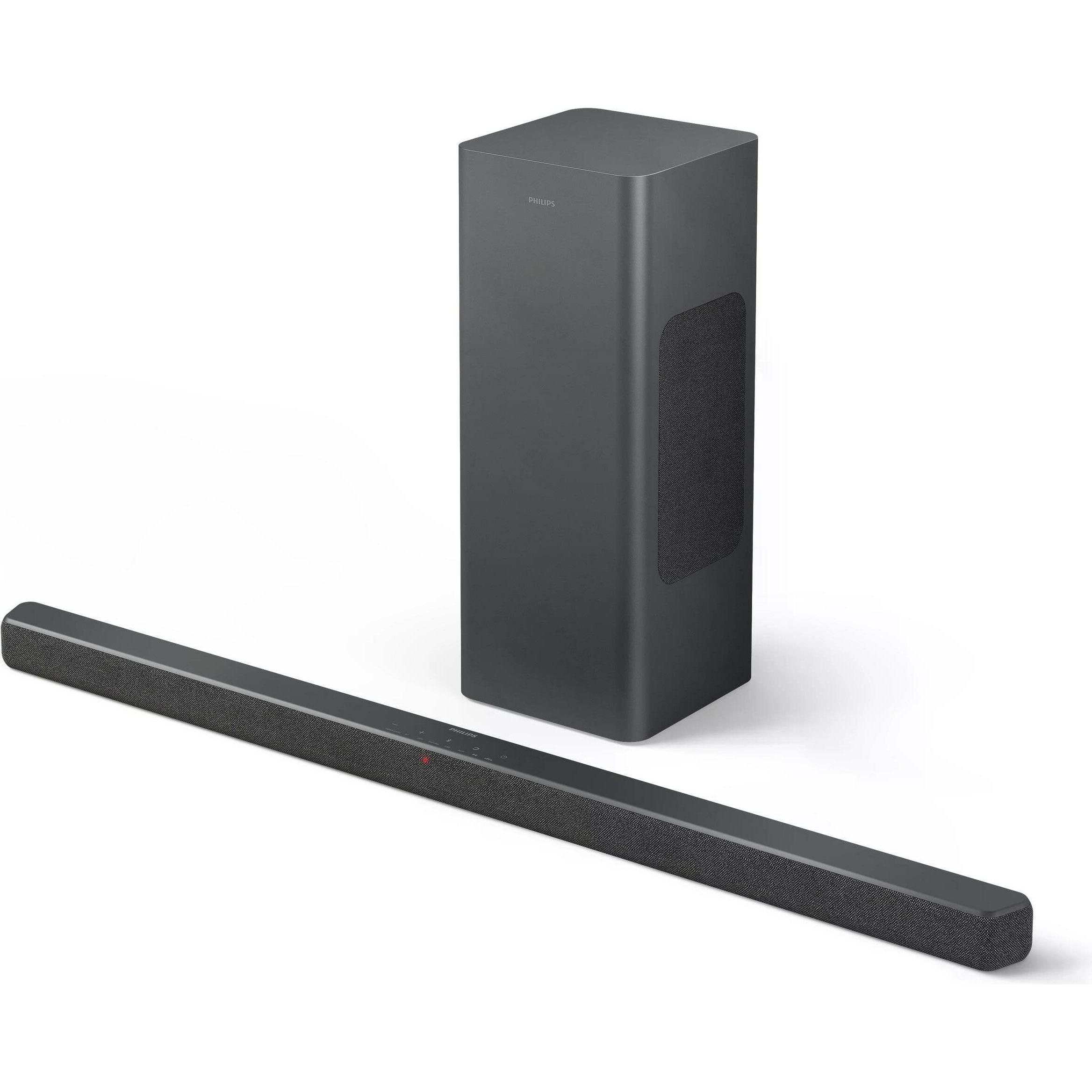 Philips TAB6309/10 (160 W, 2.1 Kanal), Soundbar, Grau