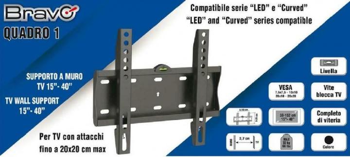 Produktbild Bravo Quadro1 (Wand, 40", 30 kg)