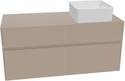 Produktbild Villeroy & Boch Collaro Waschbeckenunterschrank 1200x548x500 mm, 4 Auszüge, für Waschbecken recht (127 x 62 x 57 cm)