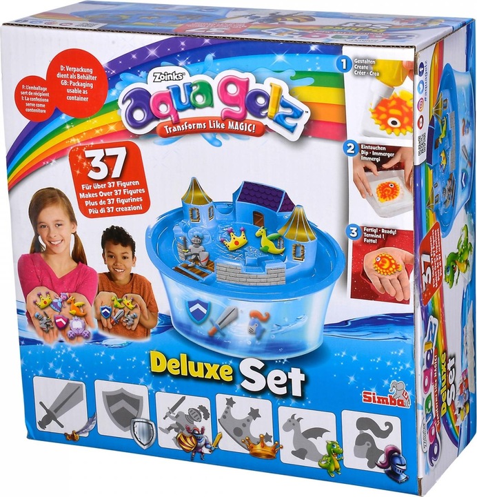 Produktbild Simba Aqua Gelz Deluxe Ritterburg