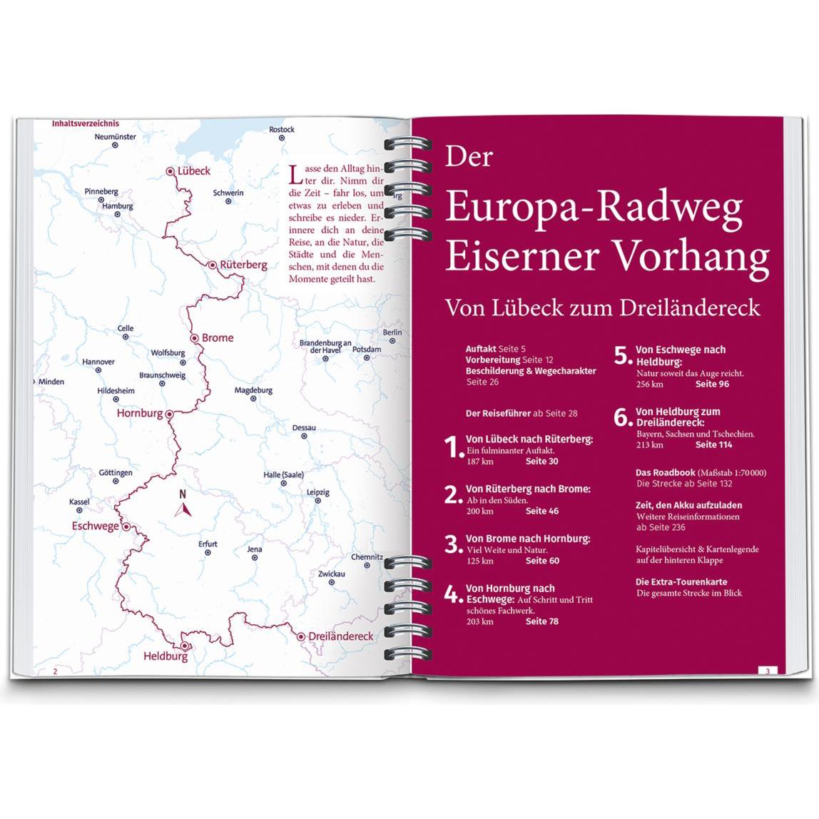 Thumbnail - Radreiseführer Europa-Radweg Eiserner Vorhang / Deutsch-Deutscher Radweg, Ratgeber von Maria Strobl